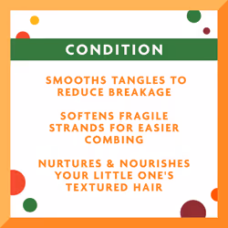 Cantu Care for Kids Paraben & Sulfate-Free Conditioning Detangler with Shea Butter  6 fl oz (Pack of 3)