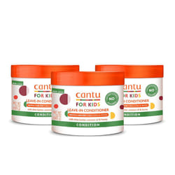 Cantu Care for Kids LeaveIn Conditioner with Shea Butter 10 oz Pack of 3