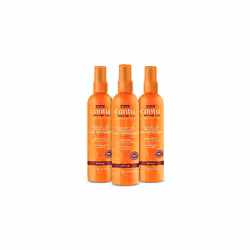 cantu comeback curl Next Day curl Revitalizer for Natural Hair with Pure Shea Butter, 12 fl oz (Pack of 3) (Pa