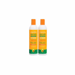 cantu Avocado Hydrating curl Activator cream with Pure Shea Butter, 12 oz (Pack of 2) (Packaging May Vary)