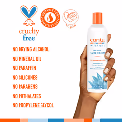Cantu Weightless Smooth + Curl Cream  10 fl oz