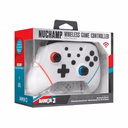 Hyperkin Armor3 White Bluetooth Gamepad Nintendo Switch, Nintendo Switch Lite