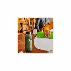 HYDRO FLASK - Water Bottle 1180 ml (40 oz) - Vacuum Insulated Stainless Steel Water Bottle Flask with Leak Proof Flex Cap with Strap - BPA-Free