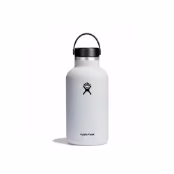 Hydro Flask Bottle Wide Mouth With Flex Cap White 64 Ounce
