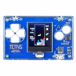 Micro Arcade Tetris, 6 yr(s), Blue, Transparent, Tetris, USB