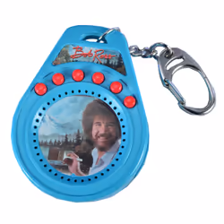 World’s Smallest Bob Ross Talking Keychain