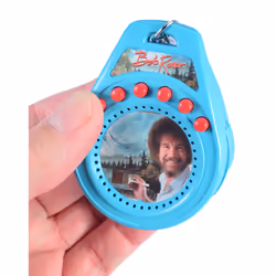 World’s Smallest Bob Ross Talking Keychain