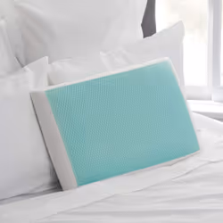 Sealy Essentials Memory Foam Gel Cooling Pillows  Standard/Queen  1 Count (Pack of 1) White