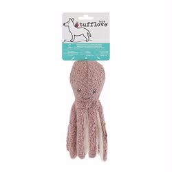 Rosewood Octopus, Dog, Plush toy, Rose, Mesh, Nylon, Plush, 230 mm