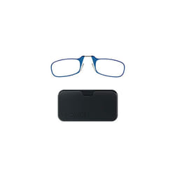 ThinOptics Reading Glasses 1.5 Blue Frames and Universal Compact Case with Foldable 1.5 Reading Glasses, 0.06 kg