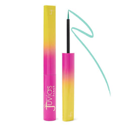 Juvia's Place Garden Of Juvia's Liquid Liner Aqua - Bright Aqua Blue  Long-lasting Liquid Liner  Intense Color Liquid Makeup  Cruelty-free Liquid Line