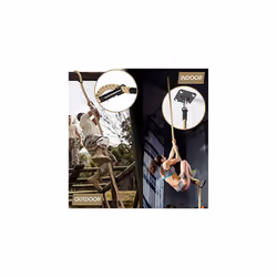 Yes4All Gym Climbing Rope for Fitness & Strength Training, Crossfit Exercises & Home Workouts (1.5in - 10ft), Natural