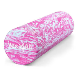 EVA Foam Roller for Deep Massage, Rehabilitation and Physical Therapy (18 inch, Unicorn Marbled)