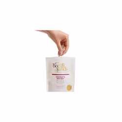Bondi Sands Tropical Rum Coconut & Sea Salt Body Scrub | Oil-Free Formula Gently Exfoliates + Removes Impurities with Coconut Husk & Walnut Shell,