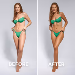 Technocolor 1-Hour Express Emerald Self-Tanning Foam Easy Application, Streak Free Fake Tan - Fast-Acting Body Tan for