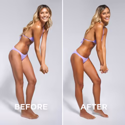 Technocolor 1-Hour Express Magenta Self-Tanning Foam Easy Application, Streak Free Fake Tan - Fast-Acting Body Tan for Natural-Looking Glow (200ml)