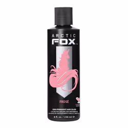 ARCTIC FOX Vegan and Cruelty-Free Semi-Permanent Hair Color Dye (8 Fl Oz, FROSE)