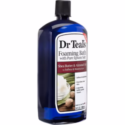 Dr. Teal's Foaming Bath Variety Gift Set (2 Pack  34oz Ea.) - Soothe & Sleep Lavender  Moisturizing Shea Butter & Almond Oil - Essential Oils Blended