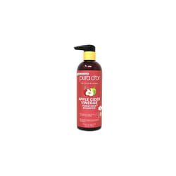 PURA D'OR Apple Cider Vinegar Thin2Thick Shampoo With Biotin, Castor Oil - For Reduced Frizz, Split Ends - Clarifying and Detox - No Parabens, No Sulf