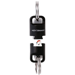 KeySmart MagConnect Pro Locking Magnetic Keyring Quick Connect Black