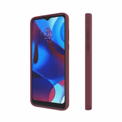 Motorola Moto G Pure 2021 Protective Case- Precision fit  Stylish Shock Absorbing Phone Cases - Marsala/Wine Red