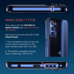 Motorola Moto G Stylus (2022) Protective Case- Precision fit  Stylish
