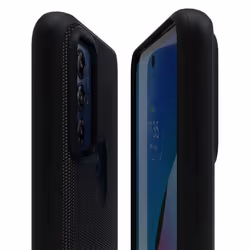 Motorola Moto G Play 2023 Textured Protective Case- Black - Precision fit Shock Absorbing Cases for Enhanced Phone Grip  Style  Drop Protection for Yo