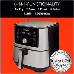 Instant 6-in-1 Vortex Plus 5.7L Air Fryer