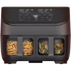 INSTANT Vortex Plux Dual Double 7.6 L Stand-alone 1700 W Hot air fryer Black
