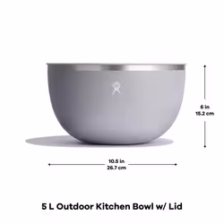 Hydro Flask Outdoor Kitchen Bowl - Stainless Steel Dinnerware Reusable Camping Gear Mess Kit - Dishwasher Safe  BPA-Free  Non-Toxic