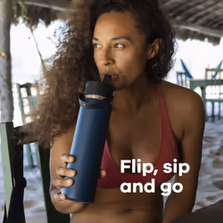 Hydro Flask Wide Flex Straw Cap Black 40 Oz