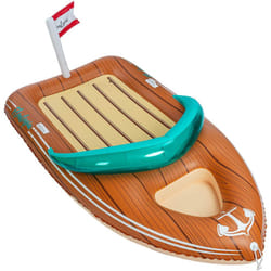 JOYIN Giant Inflatable Boat Pool Float with Reinforced Cooler, Summer Pool Party Lounge Raft Decorations Toys for Kids & Adults...