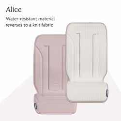 UPPAbaby Reversible Seat Liner/Water-Resistant and Comfortable/Easy Stroller Attachment/Alice (Dusty Pink/Cozy Knit)