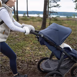 UPPAbaby CozyHandmuff/Easily Attaches to Stroller Handlebars/Ultra-Plush  Weather-Proof Hand Protection/Alice (Dusty Pink)