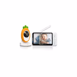 Baby Monitor with Camera, 4.3" HD LCD Screen, 2.4GHz Wireless Transmission, Two-Way Audio, Infrared Night Vision, VOX Mode, S ...