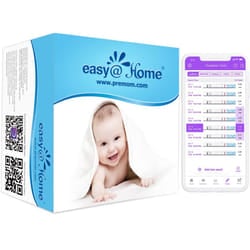 Ovulation Fertility Test Predictor Kit: Easy@Home 40 LH Strips Accurate Fertility Test(Width of 5mm) for Women Ovulation