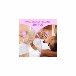 Lactation Massager for Breastfeeding: 2-in-1 Breast Pump Pads Nursing Electrical Massager | Postpartum Essentials | Relief Breast Pain Warming Nipple