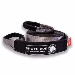 TOW STRAP 20 000 LB. 2' X 30' GRAY