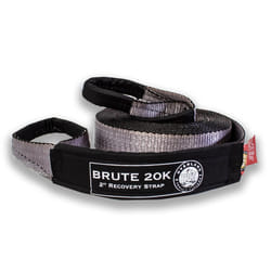 TOW STRAP 20 000 LB. 2' X 30' GRAY