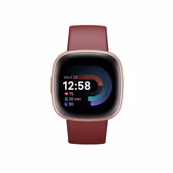 Fitbit Versa 4 Digital Touchscreen Rose GPS (satellite)
