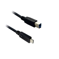 Biamp EasyConnect USB3-30-BC USB cable USB 3.2 Gen 1 (3.1 Gen 1) 10 m USB B USB C 5 Gbit/s Black