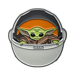 Star Wars: The Mandalorian The Child Collector Pin | Official Star Wars Collectible Enamel Pin | Baby Yoda In Carriage | Measures 1.5 Inches