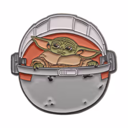 Star Wars The Mandalorian The Child In Carriage Enamel Pin