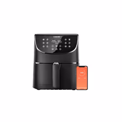 5.5L Smart Air Fryer Oven, 200 Recipes(Cookbook & Online), APP Control, Square & Removable Basket, 13 Cooking Functions, Roas ...