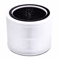 Core 200S-RF Air Purifier Filter, 3-in-1 HEPA, High-Efficiency Activated Carbon, White [Energy Class A++]
