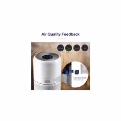 Smart Air Purifier for Home Bedroom H13 HEPA Air Filter with Real Time Air Quality Sensor Removes 9997 Pollen Allergies Dust Odours Alexa Enabled Air - Additional view 4