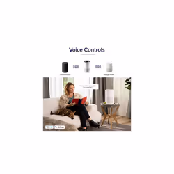 Smart Air Purifier for Home Bedroom H13 HEPA Air Filter with Real Time Air Quality Sensor Removes 9997 Pollen Allergies Dust Odours Alexa Enabled Air - Additional view 6