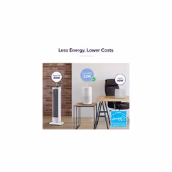 Smart Air Purifier for Home Bedroom H13 HEPA Air Filter with Real Time Air Quality Sensor Removes 9997 Pollen Allergies Dust Odours Alexa Enabled Air - Additional view 9