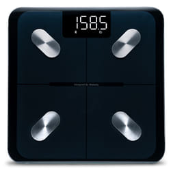 The Helper Bees ESF-551 personal scale Square Black Electronic personal scale