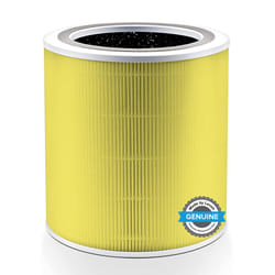 LEVOIT Core 400S/Core 400S-P Air Purifier Pet Allergy 3-in-1 Replacement Filter  Activated Carbon  Core400S-RF-PA LRF-C401-YUS  1 Pack  Yellow